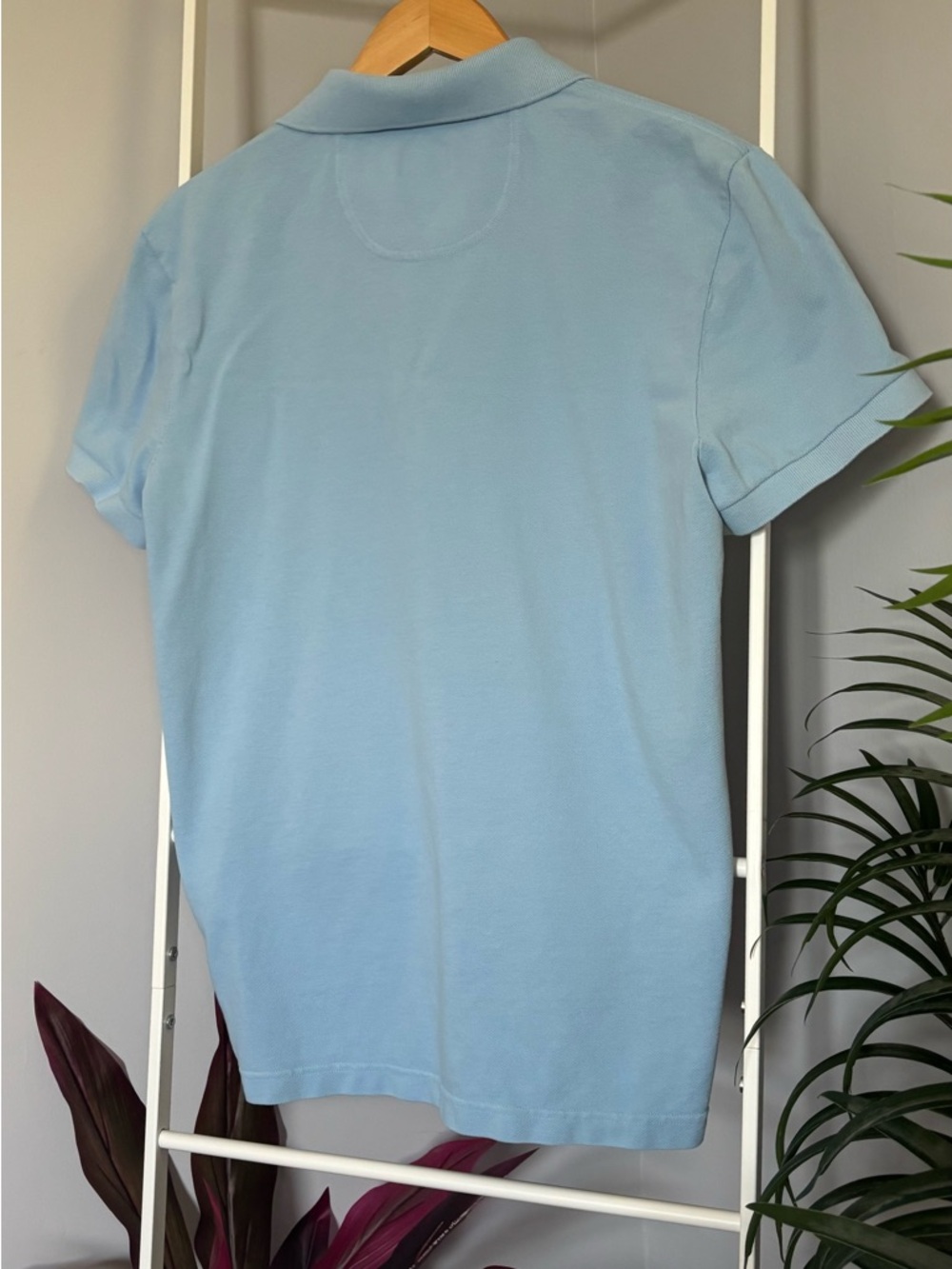 Lacoste Light Blue Men’s Polo Shirt - Picture 9 of 15